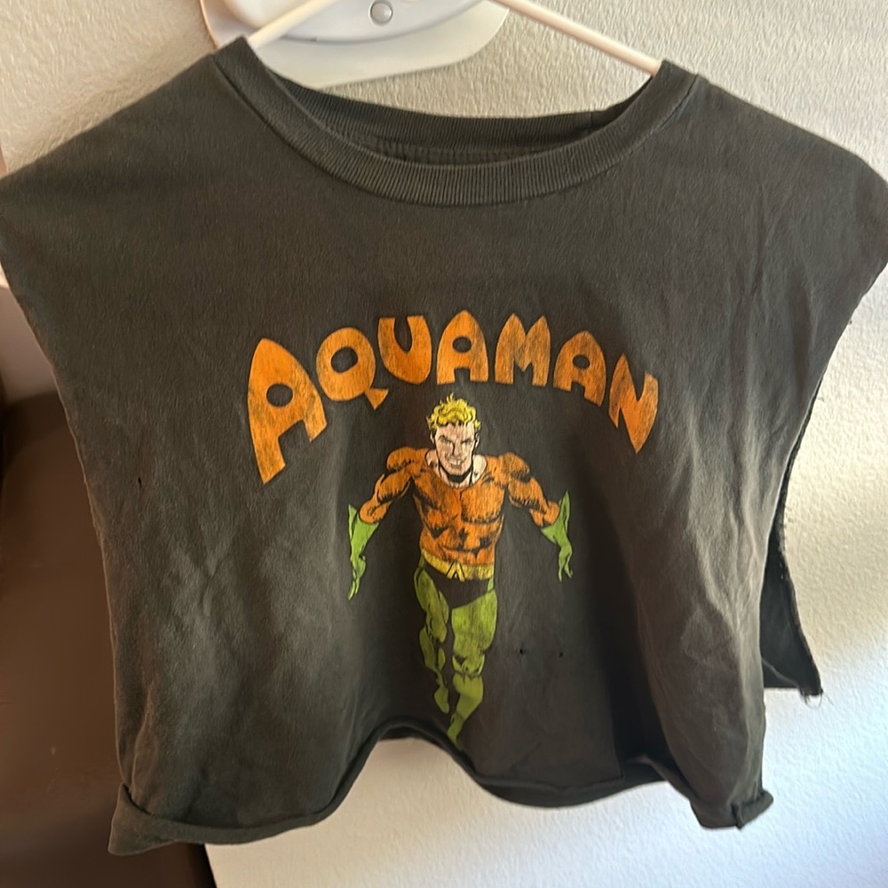 Aquaman crop top